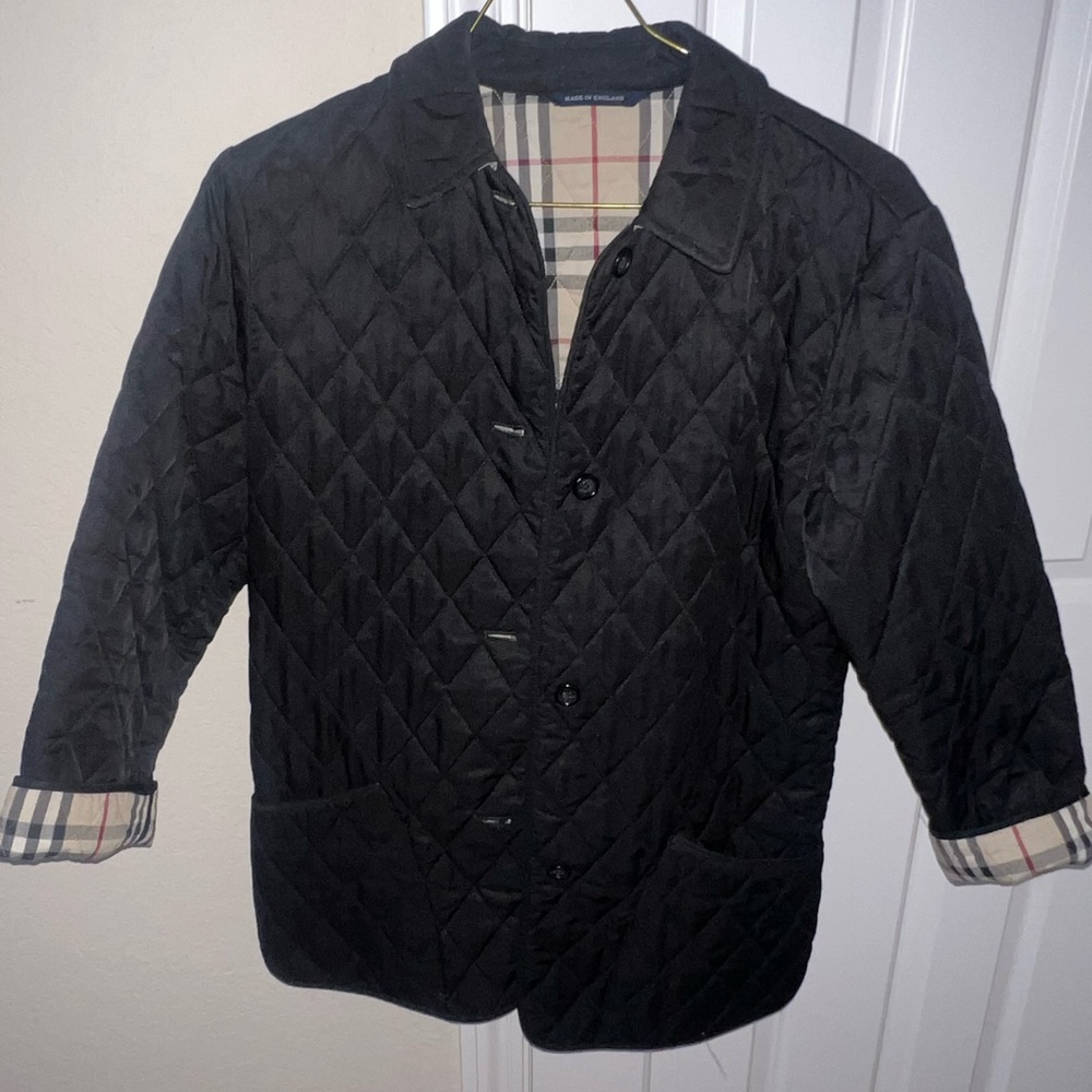 SOLD stunning size L Burberry quilted jacket